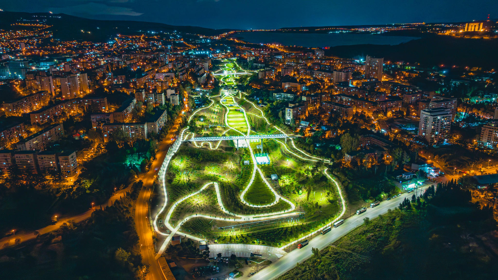 თბილისში, „ზღვისუბნის პარკის“ სამშენებლო და კეთილმოწყობის სამუშაოები დასრულდა