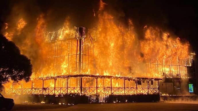 რუსეთის ორ ოლქზე დრონებით თავდასხმამ ხანძარი გამოიწვია