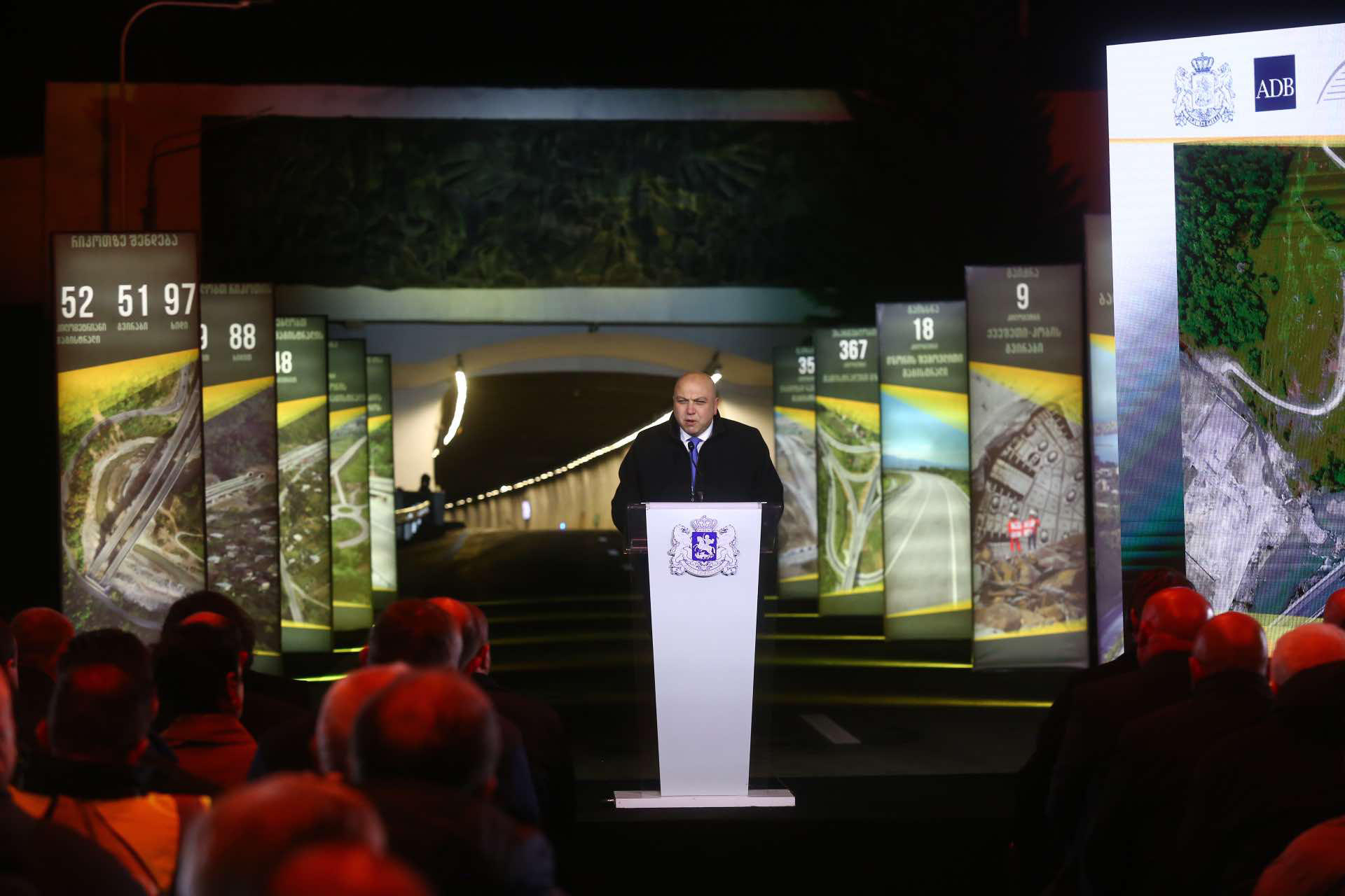 ირაკლი ქარსელაძე -  რიკოთზე გახსნილი 48 კმ-ით უკვე ვსარგებლობთ რიკოთის ახალი გზის 93%-ით, სამუშაოების პროგრესი კი 98%-ია