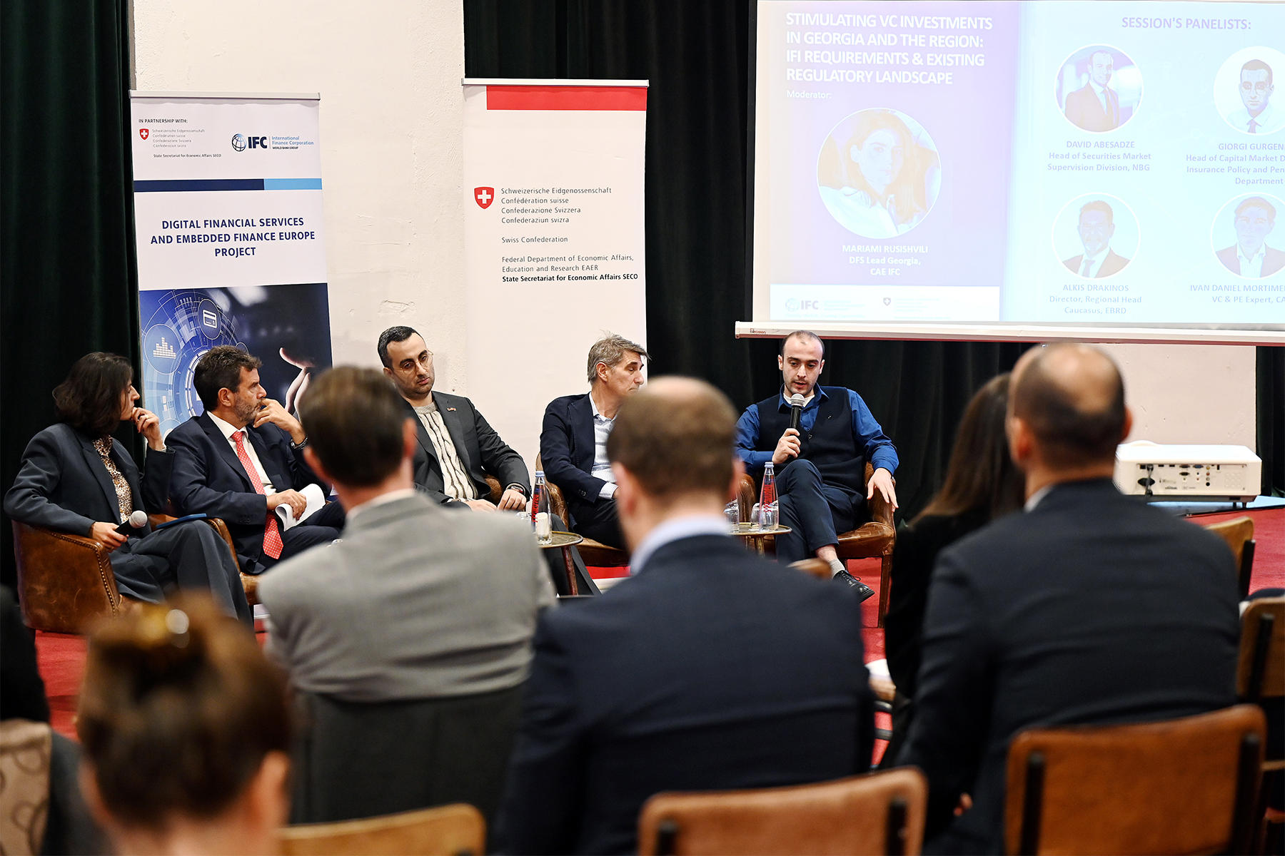 დავით აბესაძემ ვენჩურული კაპიტალის ფონდებისადმი მიძღვნილ ღონისძიებაში მიიღო მონაწილეობა
