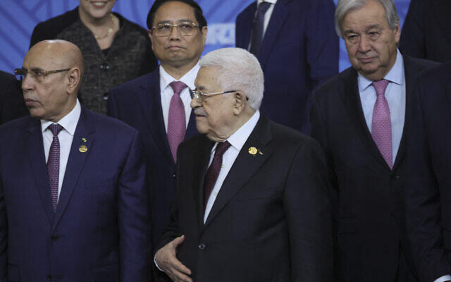 მაჰმუდ აბასი - ისრაელს ღაზას სექტორის პალესტინელებისგან დაცლა სურს