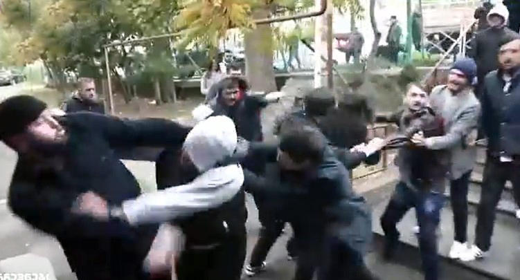 გლდანში, #60-ე საარჩევნო უბანზე სიტყვიერი და ფიზიკური დაპირისპირება მოხდა