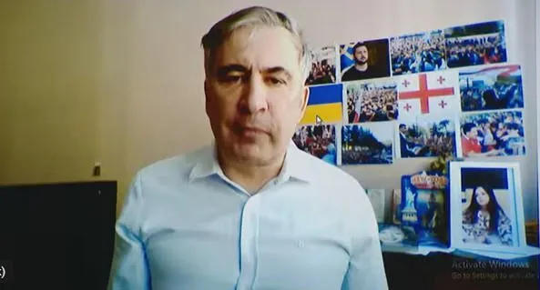 Mikheil Saakashvili: Nobody should enter the parliament, now is not the time to throw ashes on one's head - now is the time for big protests