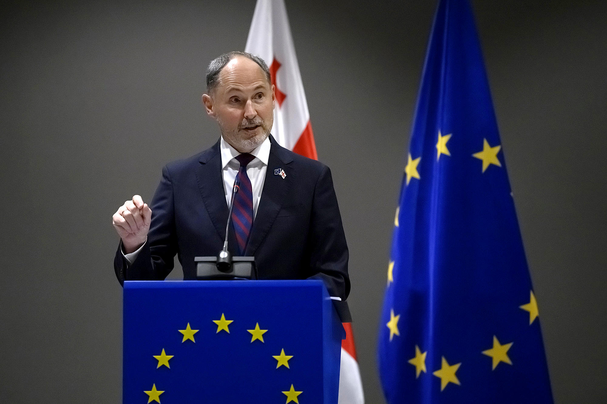 პაველ ჰერჩინსკი - სიმართლე ისაა, რომ საქართველო დღეს უფრო შორს არის ევროკავშირის წევრობისგან, ვიდრე 2023 წელს იყო, როდესაც მას კანდიდატის სტატუსი მიენიჭა - ევროკავშირის გაფართოების ანგარიშის დასკვნები გამანადგურებელია საქართველოს ევროპული მისწრაფებებისთვის