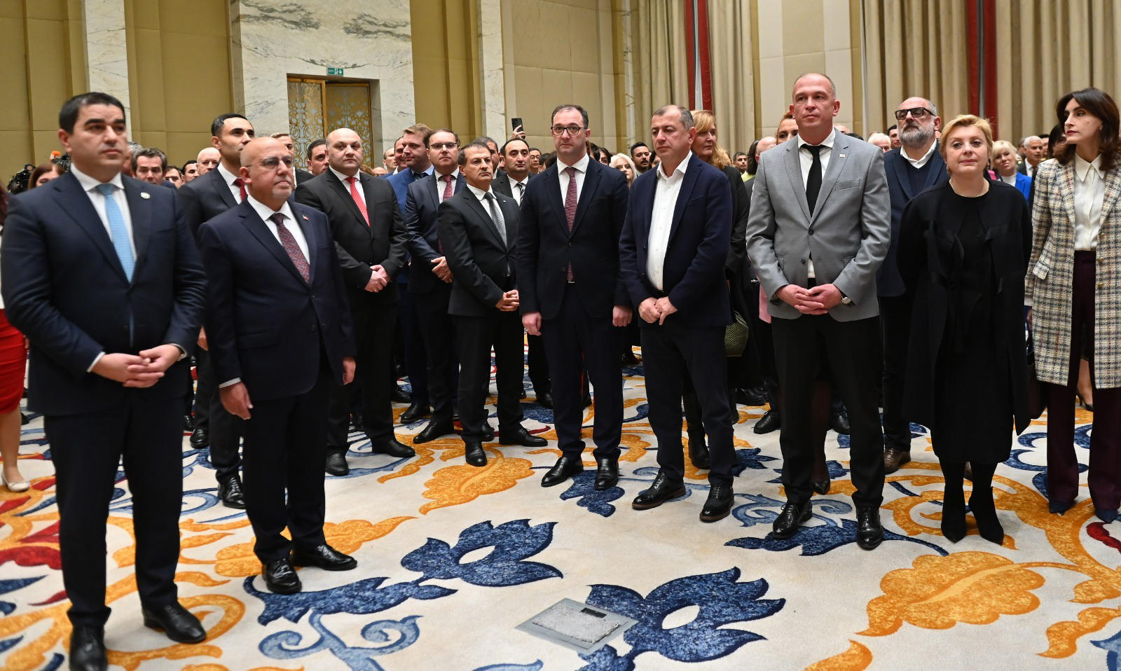 ლევან მგალობლიშვილი თურქეთის რესპუბლიკის 101 წლისადმი მიძღვნილ საზეიმო მიღებას დაესწრო