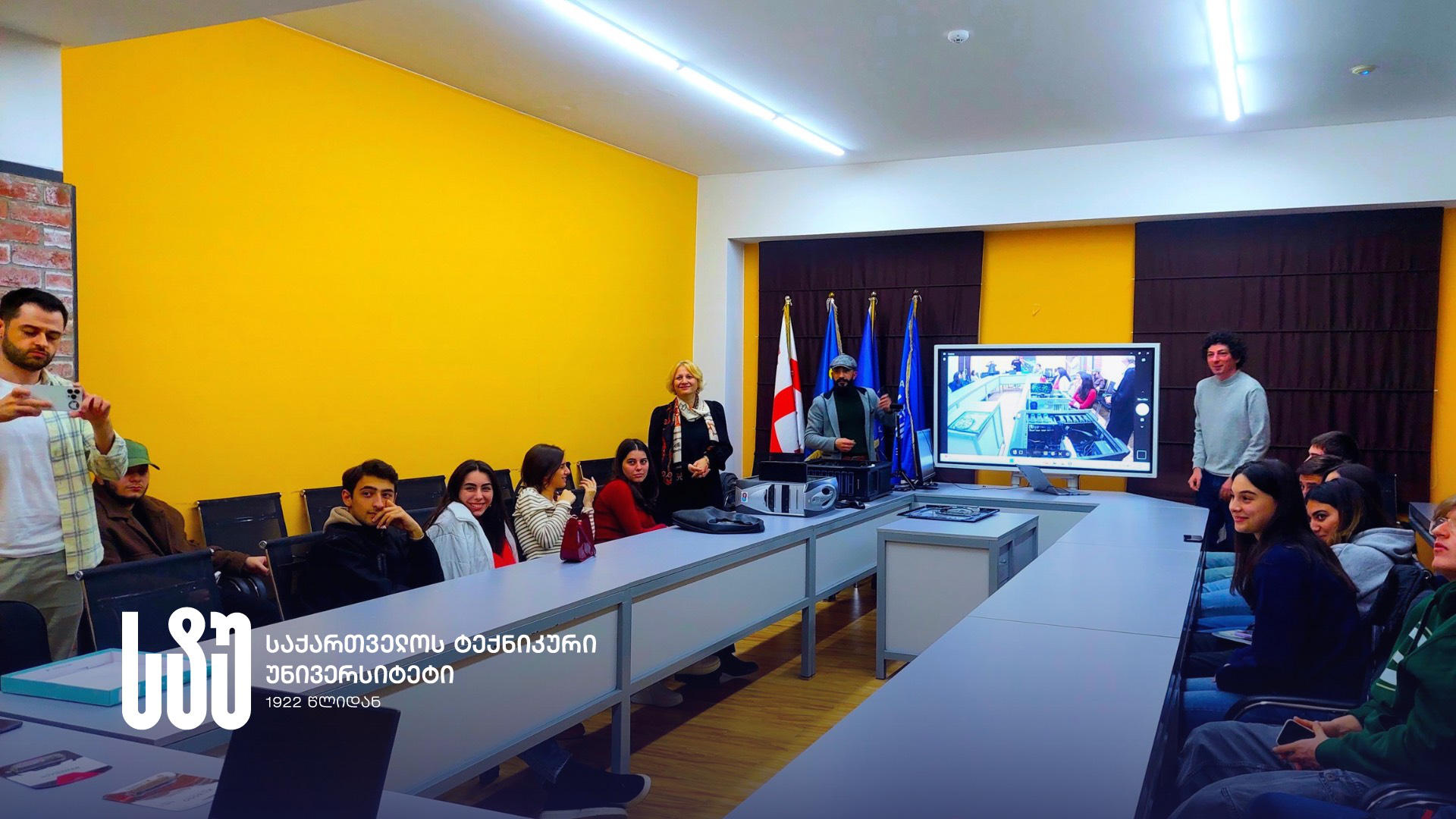 საქართველოს ტექნიკური უნივერსიტეტის სტუდენტებისთვის Kingston Technology-ს წარმომადგენლებმა მასტერკლასი ჩაატარეს