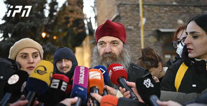 Reverend Iakob: I am addressing the President, ladies from the opposition: what will these actions give us? The people who won the elections are not complacent - we will not confuse you anymore - the church always stands where the Georgian nation is