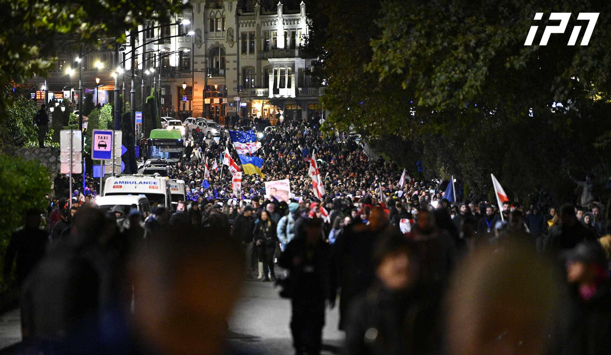 თბილისში საპროტესტო მსვლელობა დასრულდა