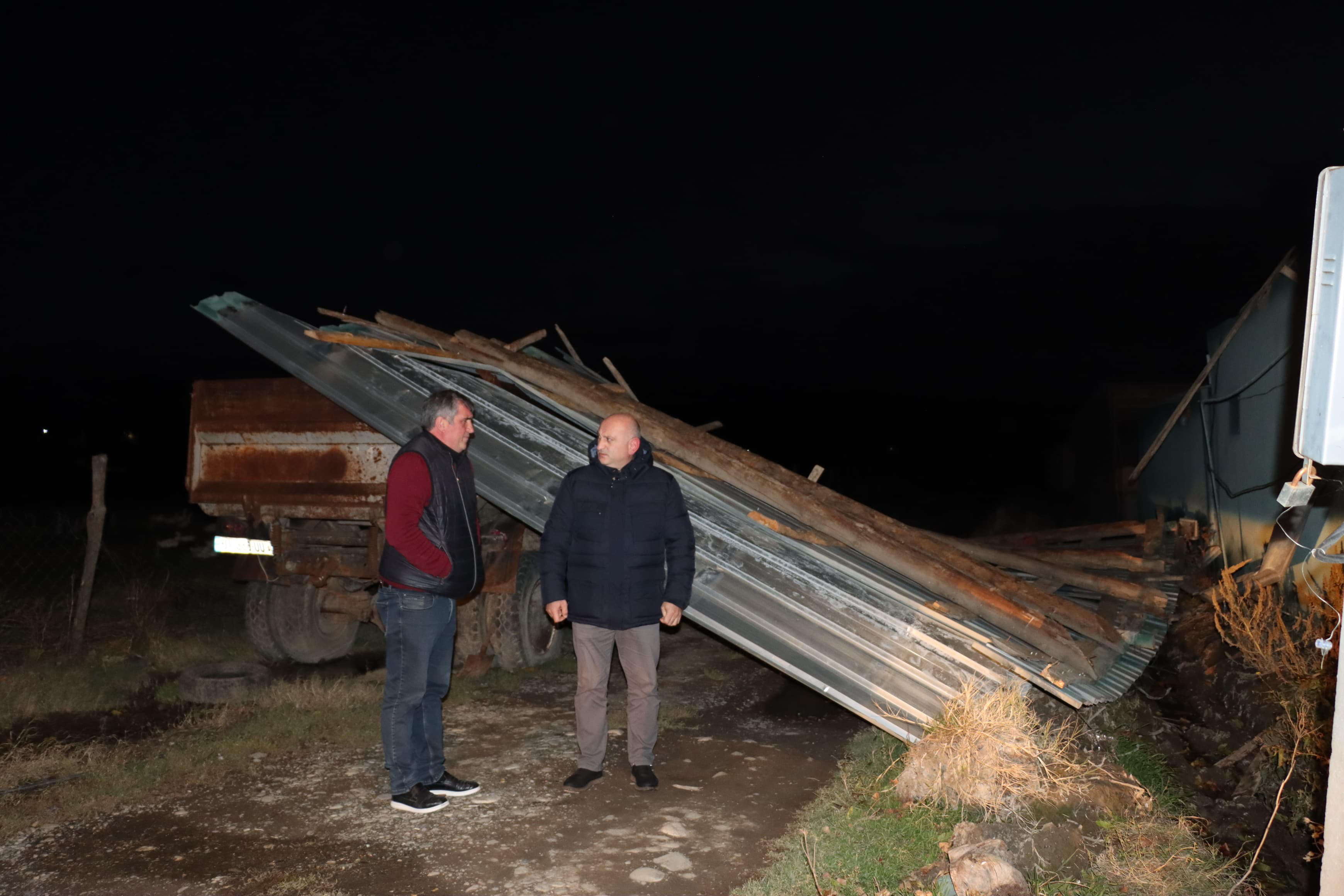 უამინდობამ გორის მუნიციპალიტეტში პრობლემები შექმნა