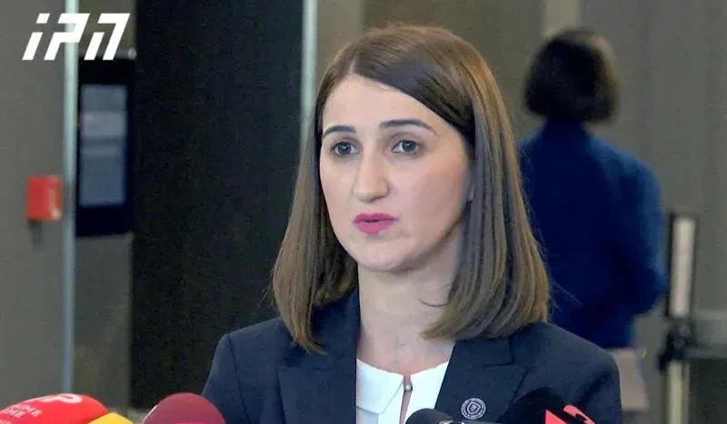 Londa Toloraia is questioned by a magistrate judge in the case of possible election fraud