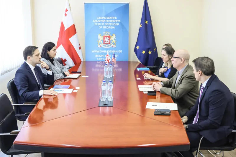 The Public Defender met with the representatives of the USA Embassy