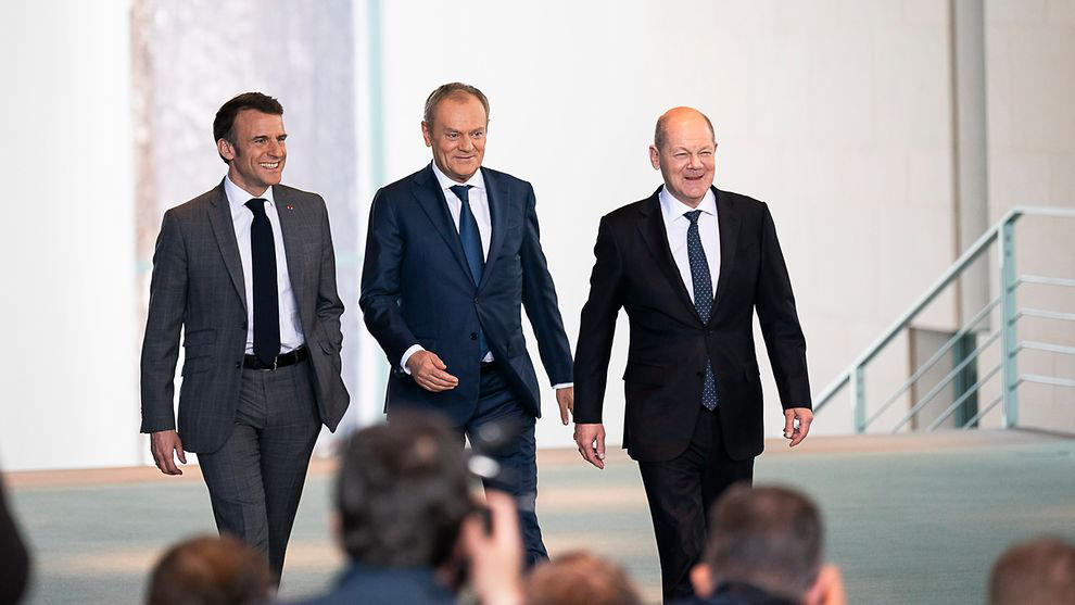 ემანუელ მაკრონი, ოლაფ შოლცი, დონალდ ტუსკი - თუ საქართველო არ შეცვლის თავის ამჟამინდელ კურსს, საქართველოსთან გაწევრიანების მოლაპარაკებების დაწყებას მხარს ვერ დავუჭერთ