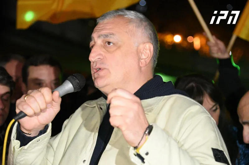 Mamuka Khazaradze: I want to swear to you - I will not stop fighting until Georgia gets full freedom, democracy and the road to Europe - we must make everyone hear: wake up Tbilisi! Wake up Georgia! come out!