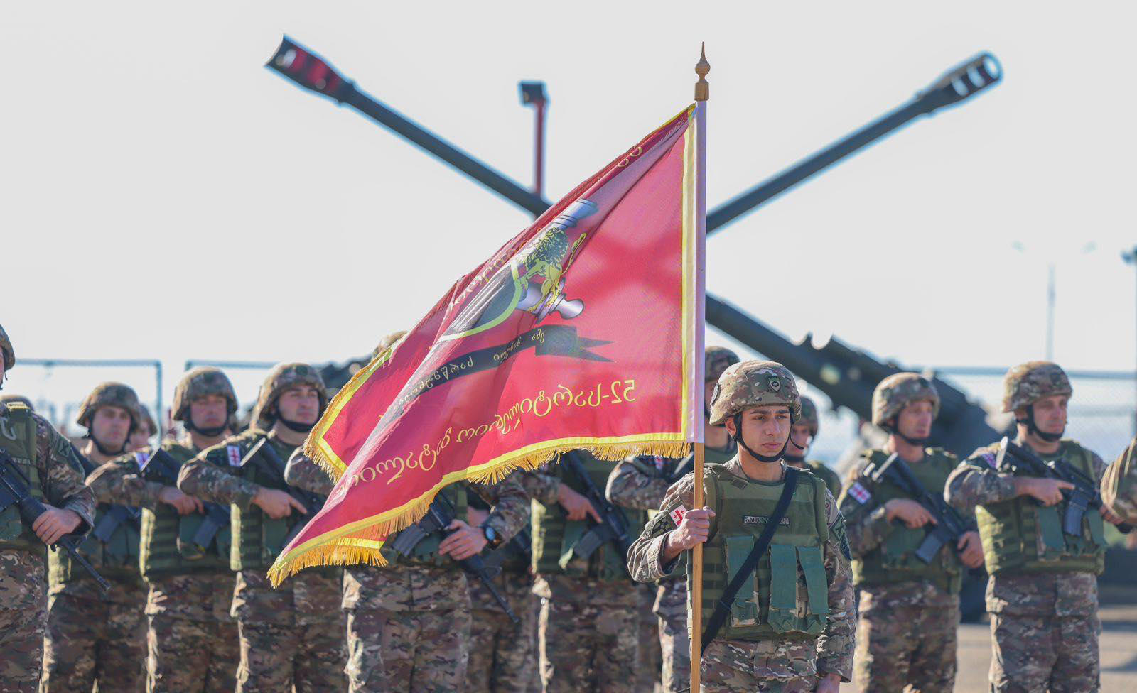 თავდაცვის ძალების მე-5 საარტილერიო ბრიგადის დაარსებიდან 32 წელი შესრულდა