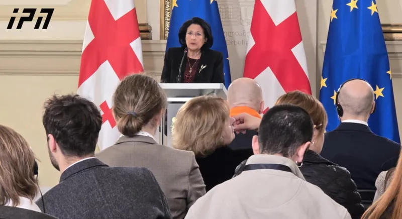 Salome Zurabishvili: There is a crisis and our friends are here to see the ways Georgia can defeat this crisis