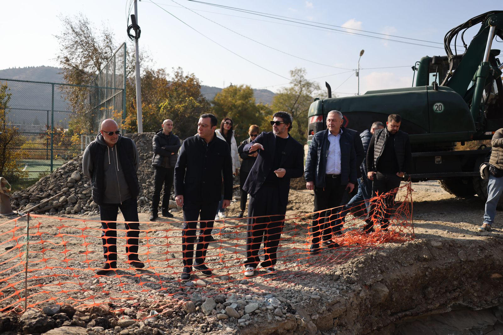 ემირ ბურჯანაძის ქუჩას სრული რეაბილიტაცია უტარდება