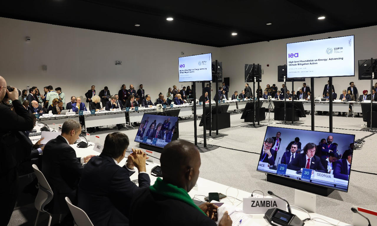 ირაკლი კობახიძე - ერთგულნი ვრჩებით იდეისადმი, რომლის თანახმად ჯამური გამომუშავების 27.4 პროცენტი განახლებადი ენერგიის წყაროებიდან იქნება მიღებული, სათბური აირების ემისია 47 პროცენტით შემცირდება