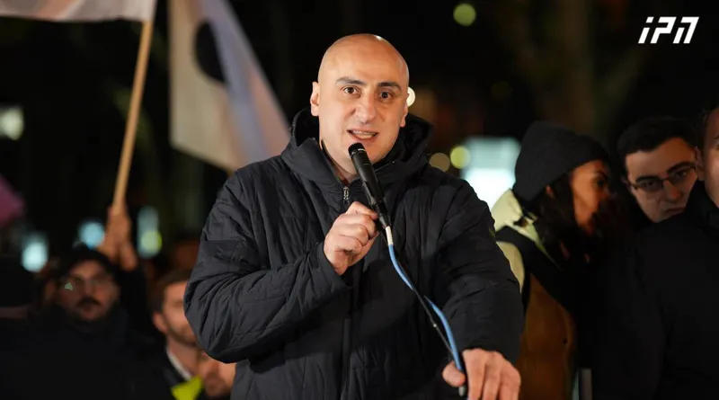 Nika Melia: It's time to stand together every day until the regime gets used democratically - every day we have to shake this system, that's why today we stay where we are