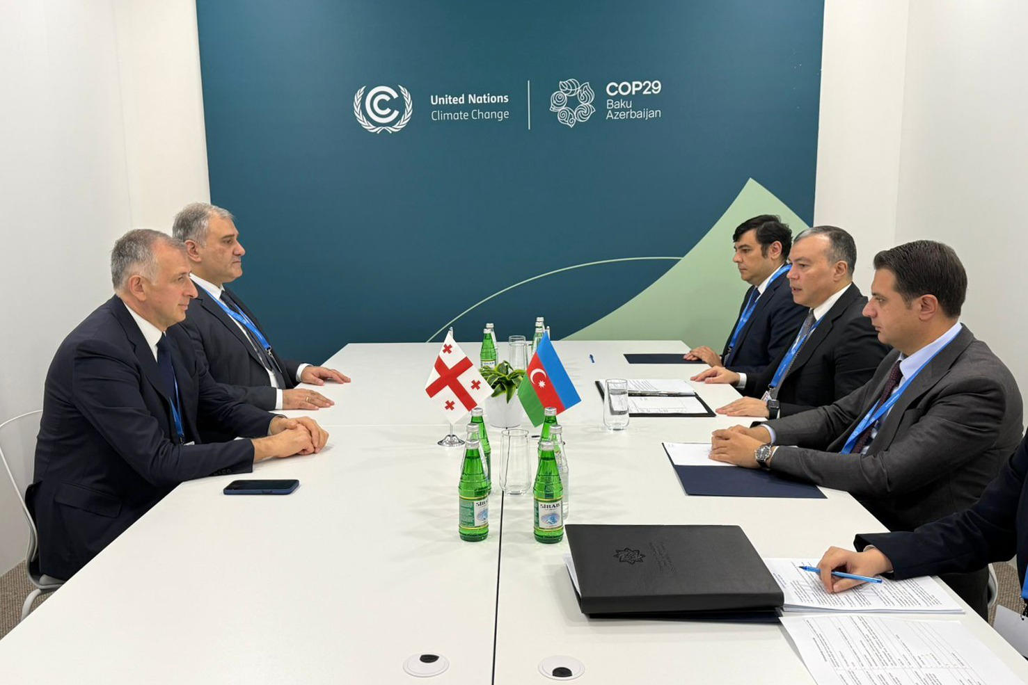 მიხეილ სარჯველაძე აზერბაიჯანის მოსახლეობის შრომისა და სოციალური დაცვის მინისტრ საჰილ ბაბაევს შეხვდა