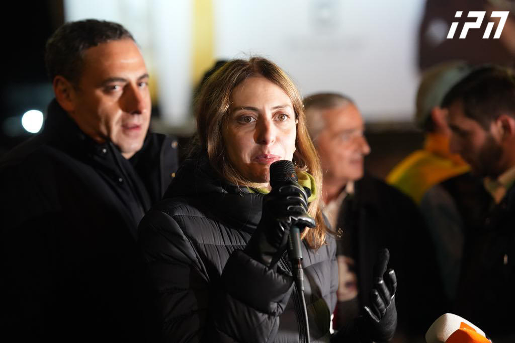 ხატია დეკანოიძე - ყველას მინდა ვთხოვო, რომ მოვიდეს - ძალიან მნიშვნელოვანია, დღეს ვიყოთ ბევრი რეჟიმის წინააღმდეგ, რეჟიმი ვერ გაუძლებს