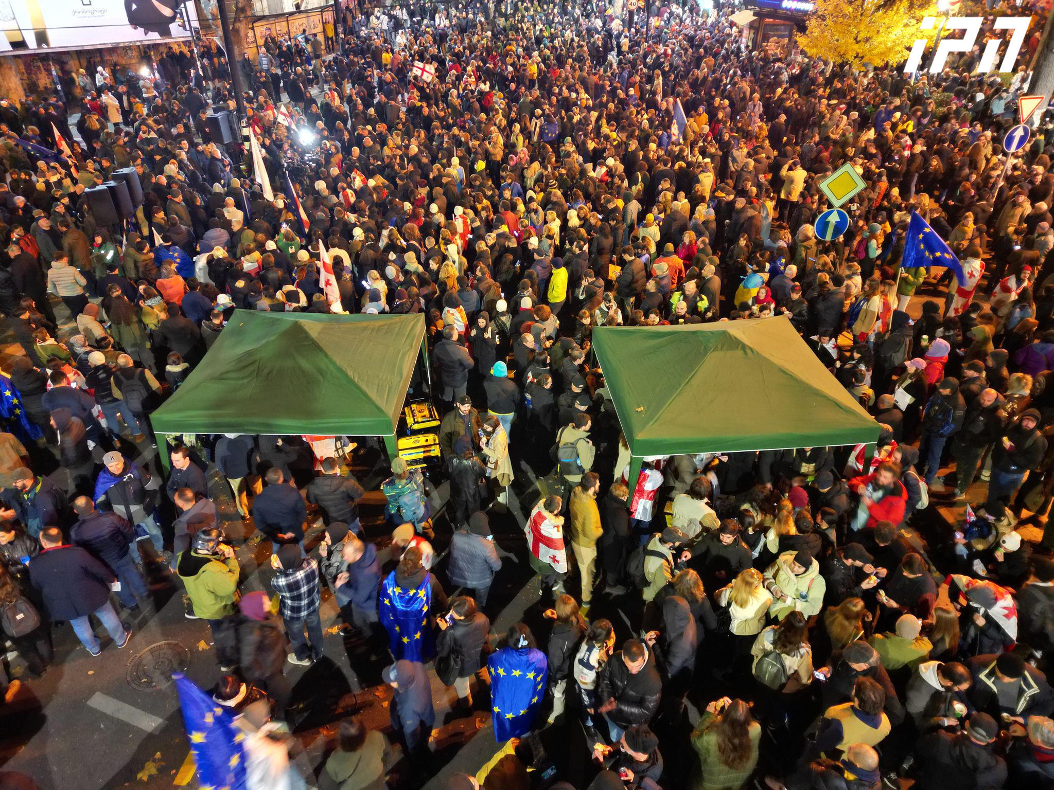 ჭავჭავაძის გამზირზე მონიტორი დამონტაჟდება და საქართველო-ჩეხეთის მატჩს უჩვენებენ