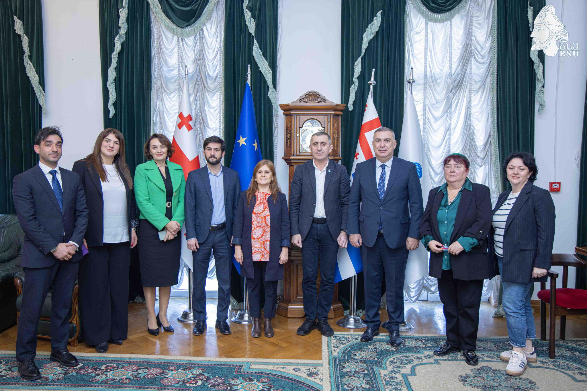 თურქეთის გენერალური კონსული ბათუმში და TIKA-ს თბილისის კოორდინატორი დელეგაციის სხვა წევრებთან ერთად ბსუ-ს სტუმრობდნენ