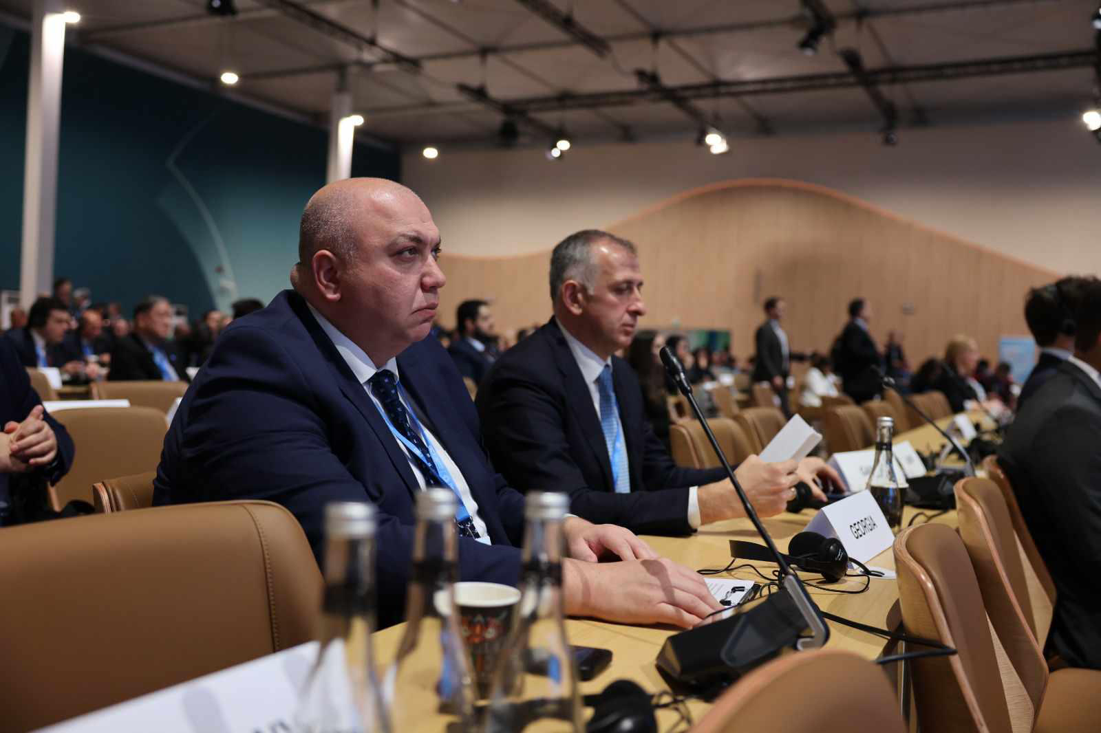 ირაკლი ქარსელაძე ბაქოში, კლიმატის ცვლილებასთან დაკავშირებულ მინისტერიალზე სიტყვით გამოვიდა