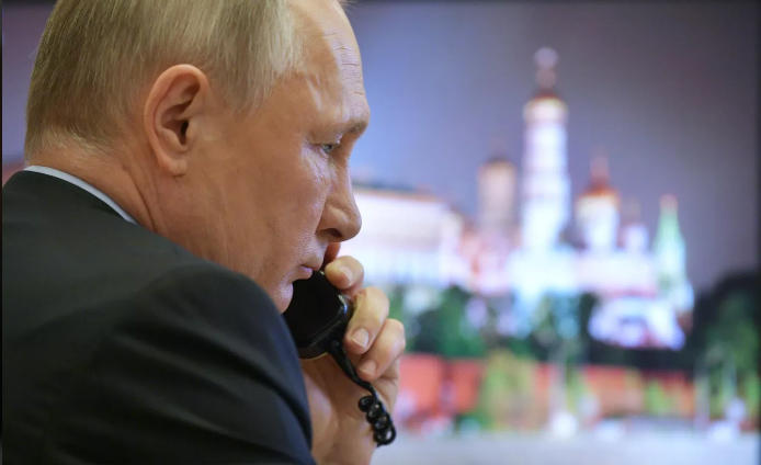 ვლადიმერ პუტინმა და რეჯეფ თაიფ ერდოღანმა ტელეფონით ისაუბრეს