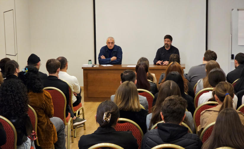 მამუკა ხაზარაძე - საინტერესო შეხვედრა გვქონდა ახალგაზრდებთან, რომლებიც წარმოადგენენ სტუდენტურ პარლამენტს - ვიმსჯელეთ შექმნილ სიტუაციაზე, გავაცანით კონკრეტული გეგმა