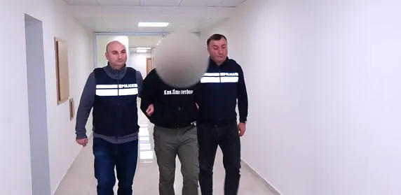 Protester arrested on charges of assaulting police officer