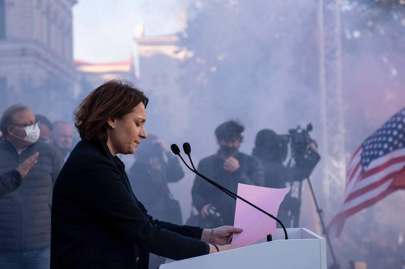 ელენე ხოშტარია - ყველაფერი დაიდება გამარჯვებისთვის, კრიტიკა მხოლოდ დამხმარეა - საქართველო არც რუსეთია და არც ბელარუსი, საქართველო ევროპაა და კეთილს ვინებებთ და გავიმარჯვებთ