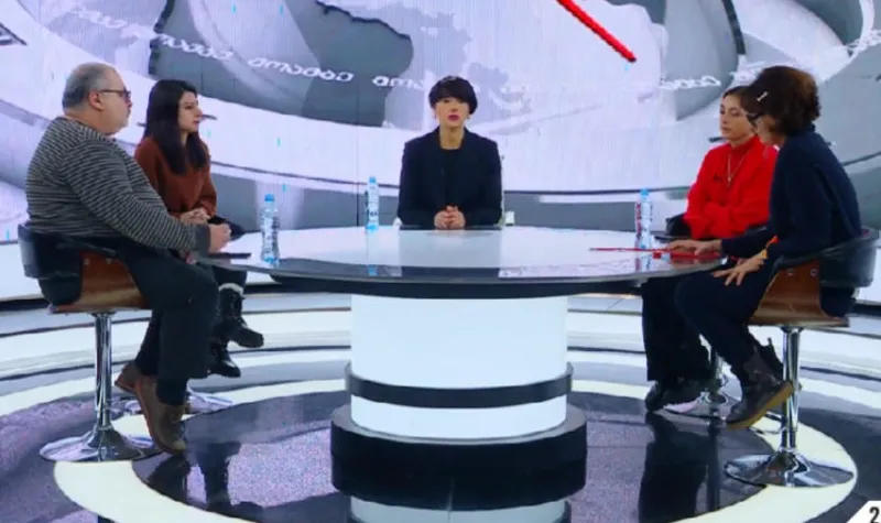 Georgian public broadcaster decided to give live broadcast to participants of the rally held near the Public Broadcasting building