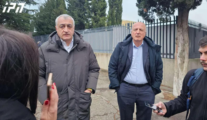 Mamuka Khazaradze and Badri Japaridze met with the British Ambassador to Georgia