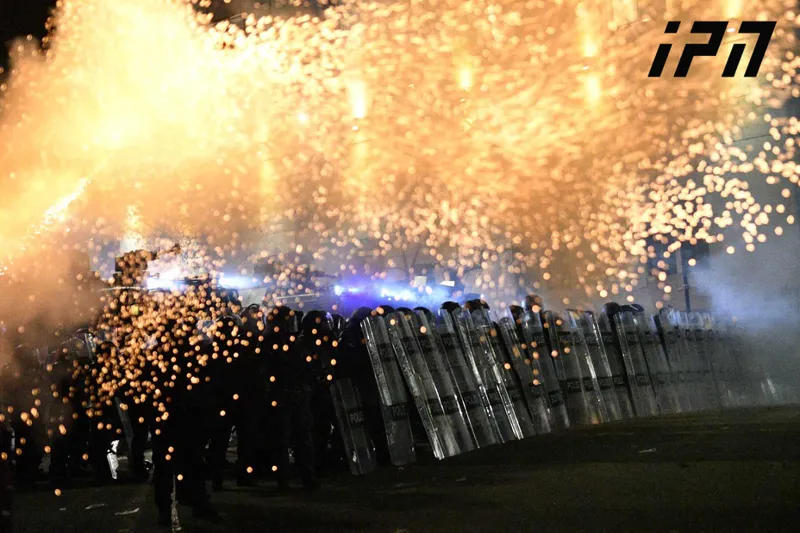 GYLA: The decision to break up the rally on December 2-3 was still illegal - demonstrators were chased, verbally abused, detained by violent methods and gas canisters were fired from the roof of the building