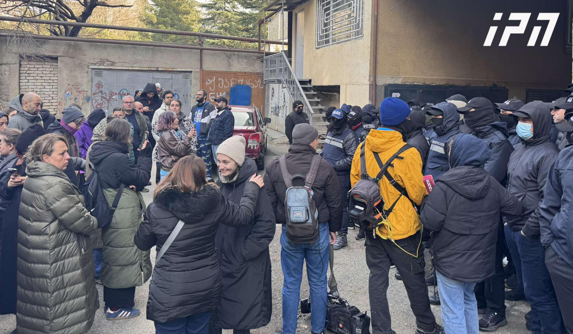 აქტივისტის, დოდი ხარხელის სახლთან კვლავ ხმაურია