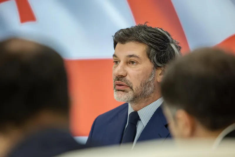 Kakha Kaladze: The propagandists of lies are spreading the edited video, as if I am calling the police to crush the protesters