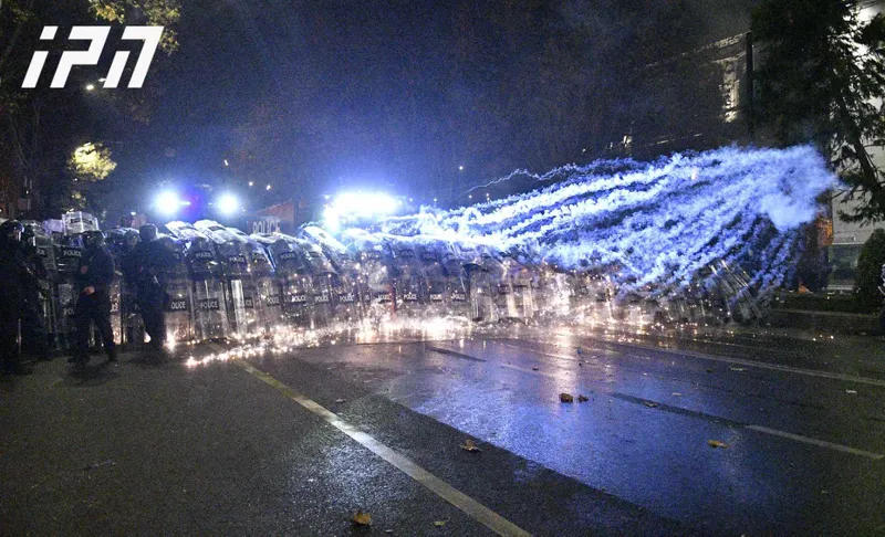 GYLA - On the 9th night of legitimate protest, the crackdown on the rally has entered a new stage of police terror - information about 51 detainees was received by the hotline throughout the night