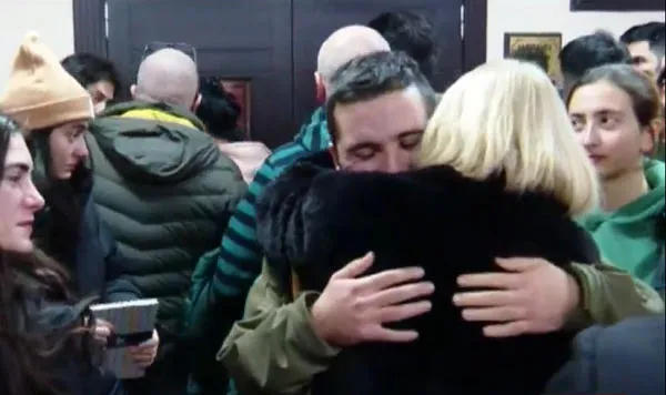 The court released two people arrested during the protest from the courtroom after giving them verbal warnings, and fined one of them 2,300 GEL