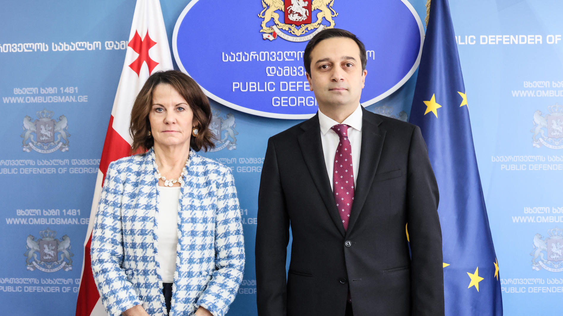 სახალხო დამცველი აშშ-ს ელჩს შეხვდა