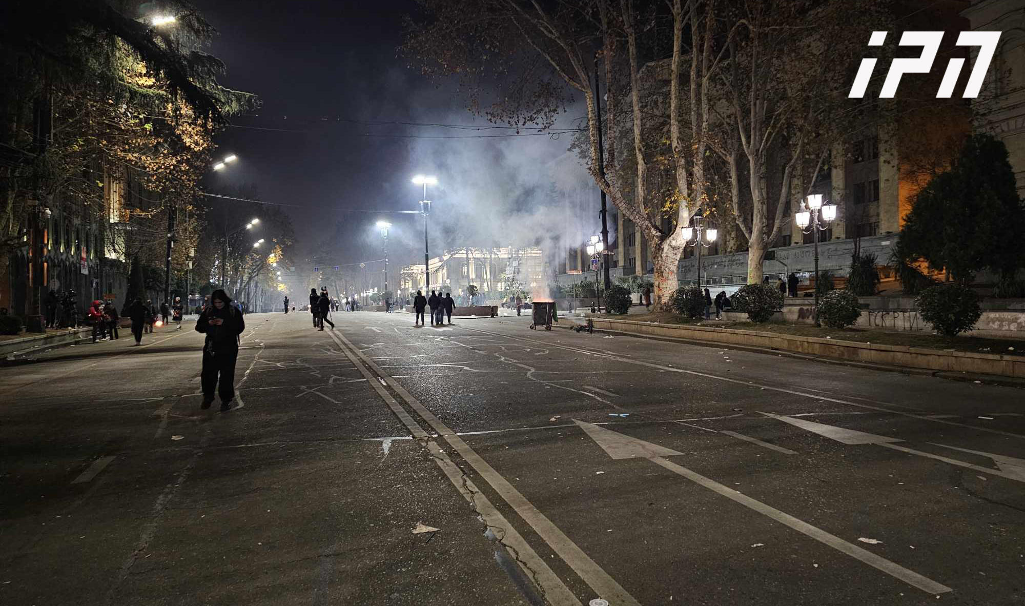 რუსთაველის გამზირზე საპროტესტო აქცია დღეისთვის დასრულებულია