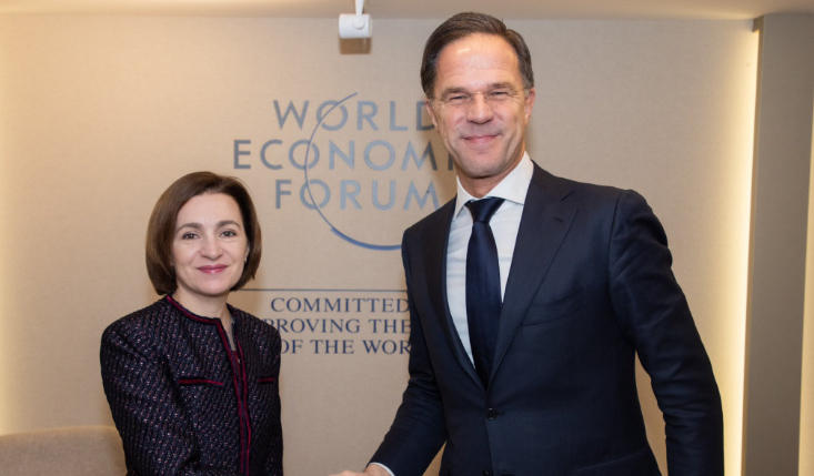 მარკ რუტე მაია სანდუს შეხვდება