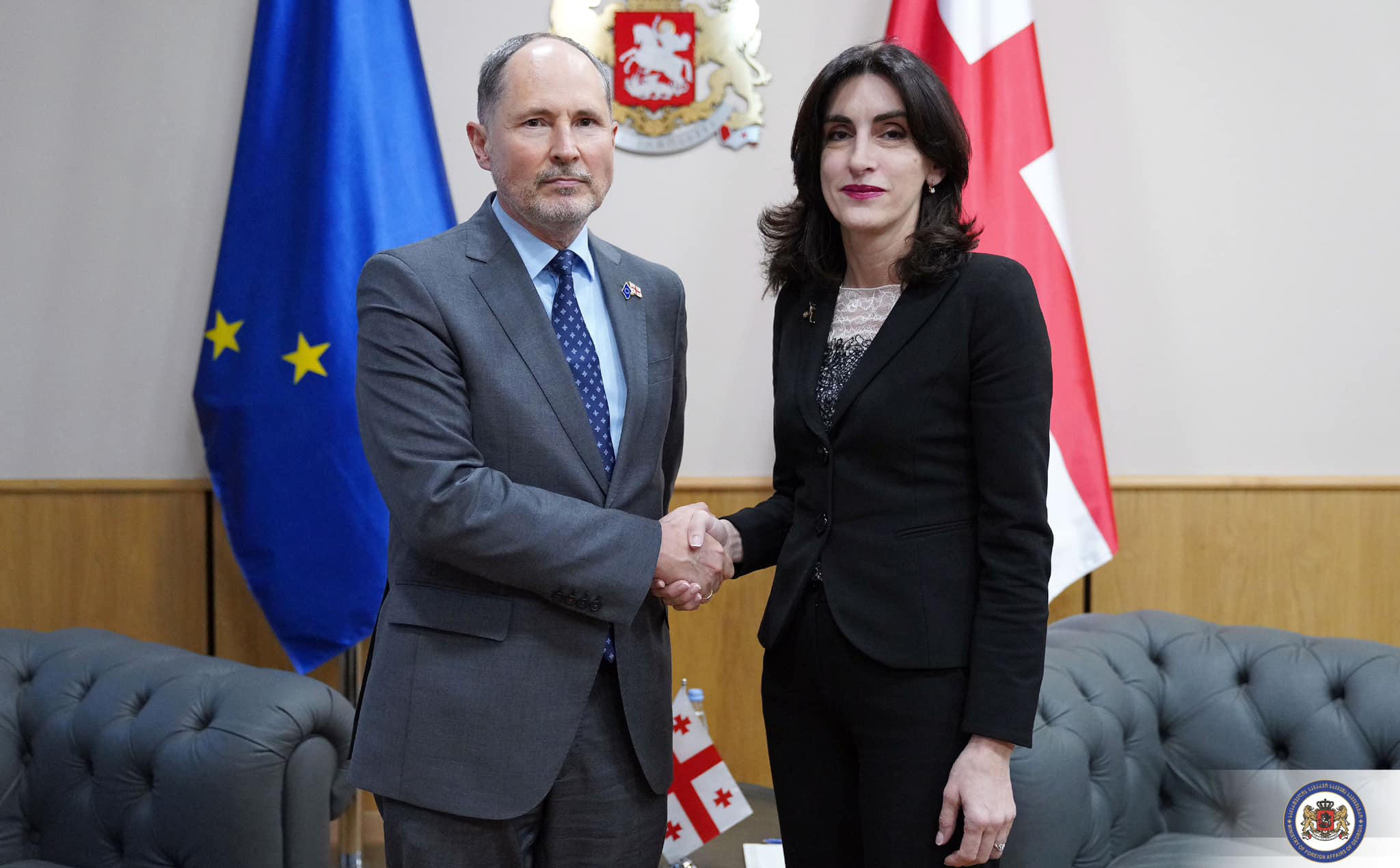 მაკა ბოჭორიშვილი პაველ ჰერჩინსკის შეხვდა