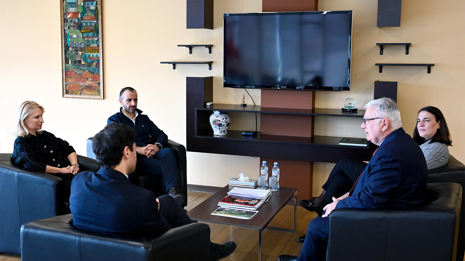 ნათია თურნავა მასაჩუსეტსის ტექნოლოგიების ინსტიტუტის პროფესორს ათანასიოს ორფანიდისს შეხვდა