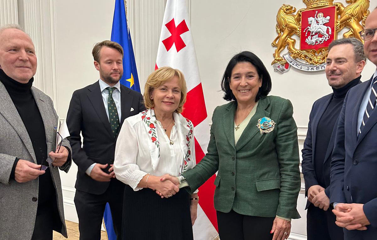 რასა იუკნევიჩიანე - სრულად ვუჭერთ მხარს პრეზიდენტ სალომე ზურაბიშვილის ძალისხმევას, საქართველო ევროპულ გზაზე დააბრუნოს