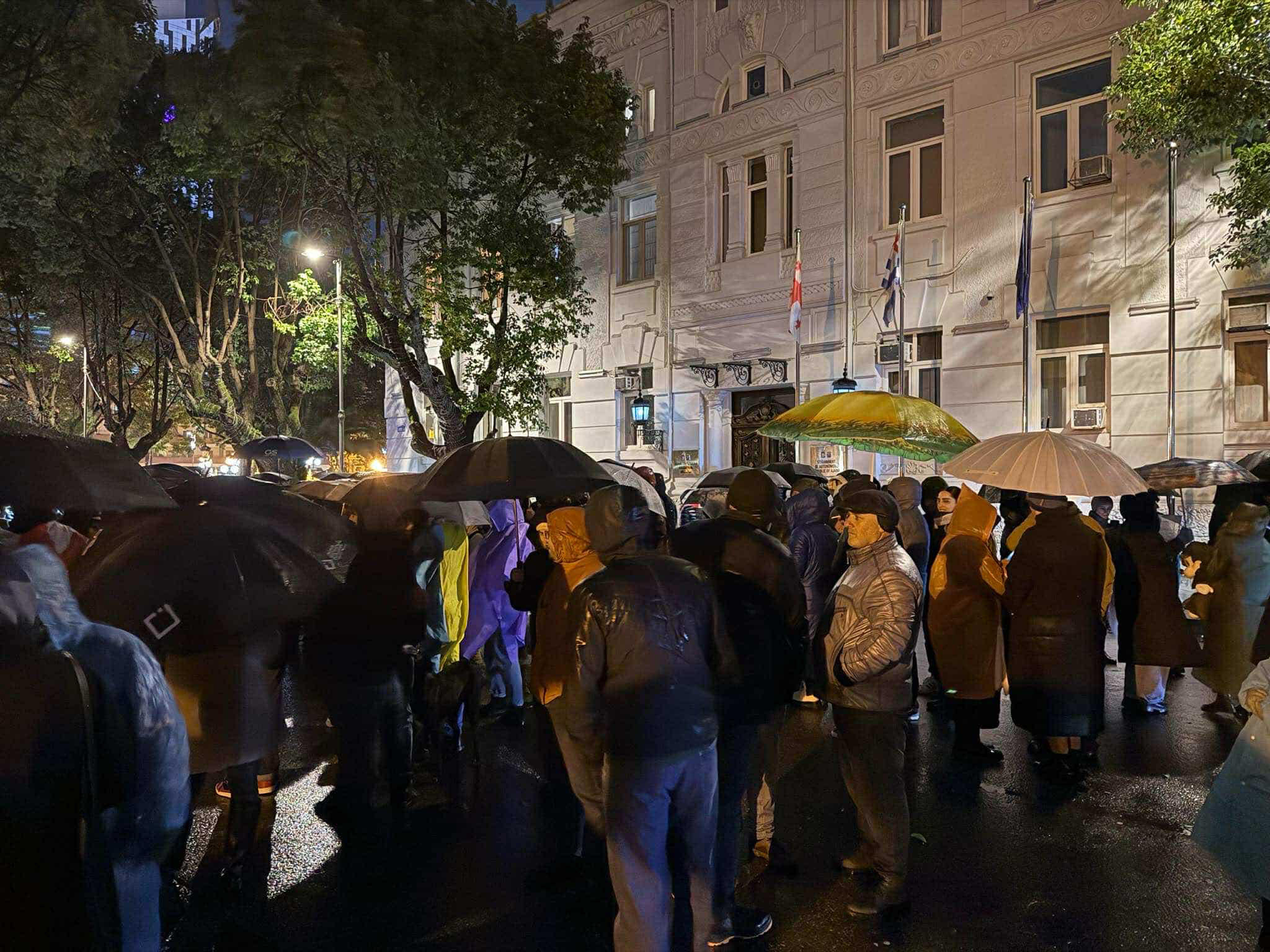 ბათუმში აქცია „ევროპული მომავლისთვის“ მიმდინარეობს