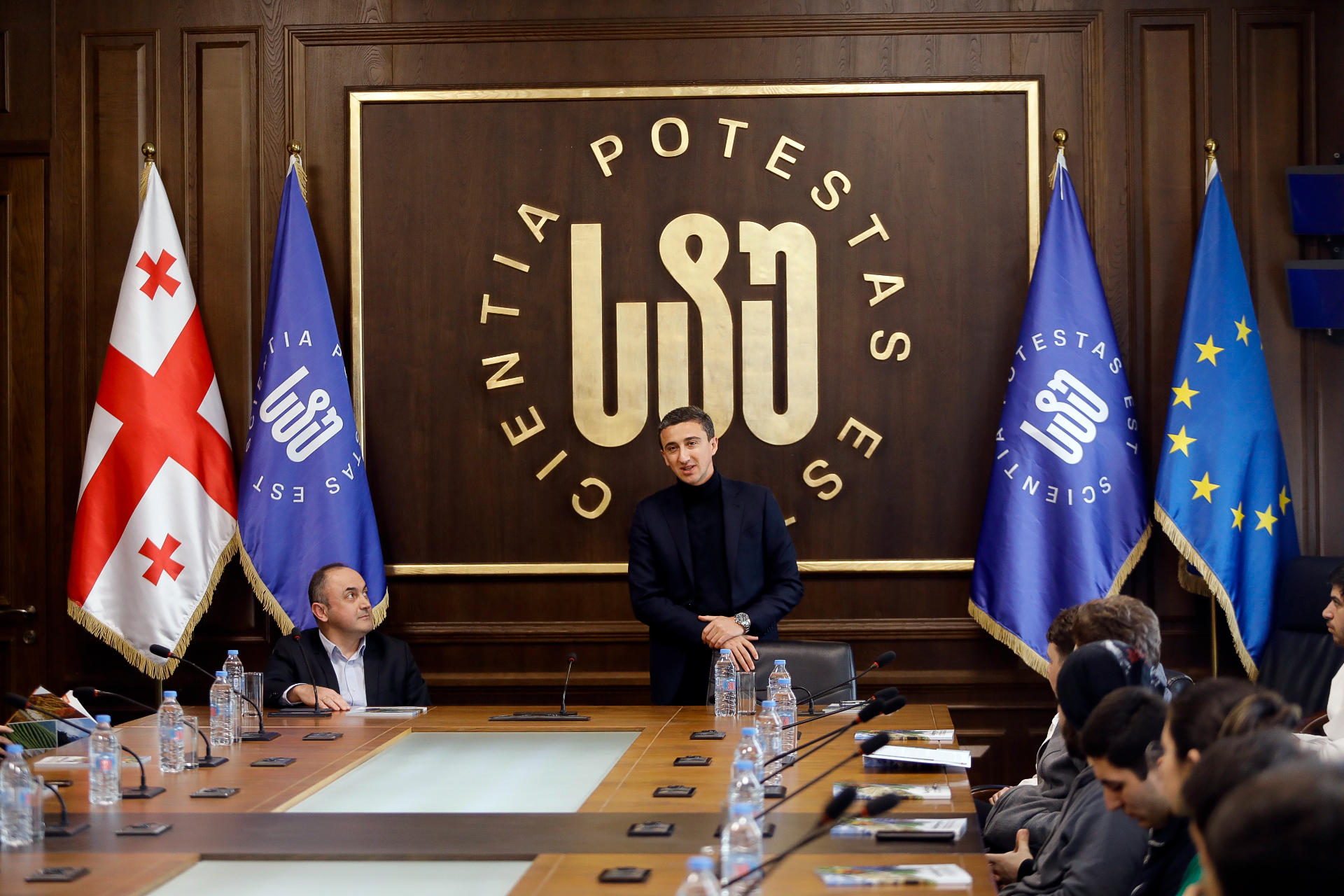 „საქპატენტის“ თავმჯდომარემ სტუ-ის სტუდენტებისთვის საჯარო ლექცია გამართა
