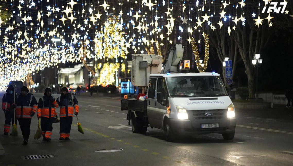 რუსთაველის გამზირზე საპროტესტო აქცია დღეისთვის დასრულებულია