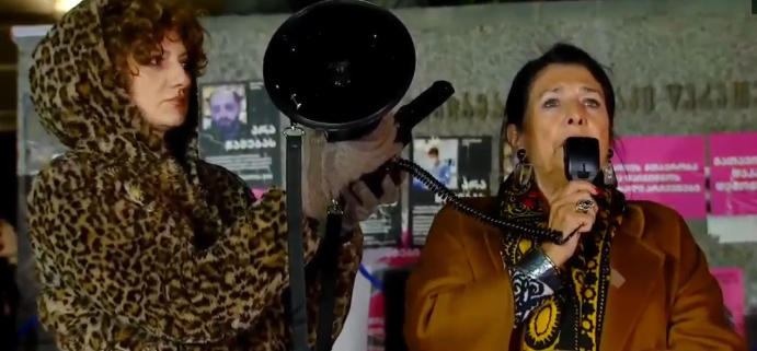 Salome Zurabishvili: Let Ivanishvili come to the palace and I am ready to talk with him about how to schedule new elections - the date of new elections must be agreed upon by December 29