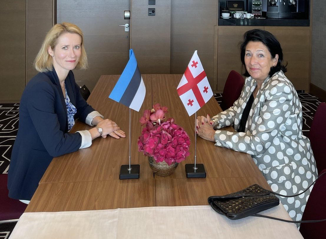 პრეზიდენტის ადმინისტრაცია - სალომე ზურაბიშვილმა ევროპელ ლიდერებს ბიძინა ივანიშვილისადმი მისი შეთავაზება გააცნო