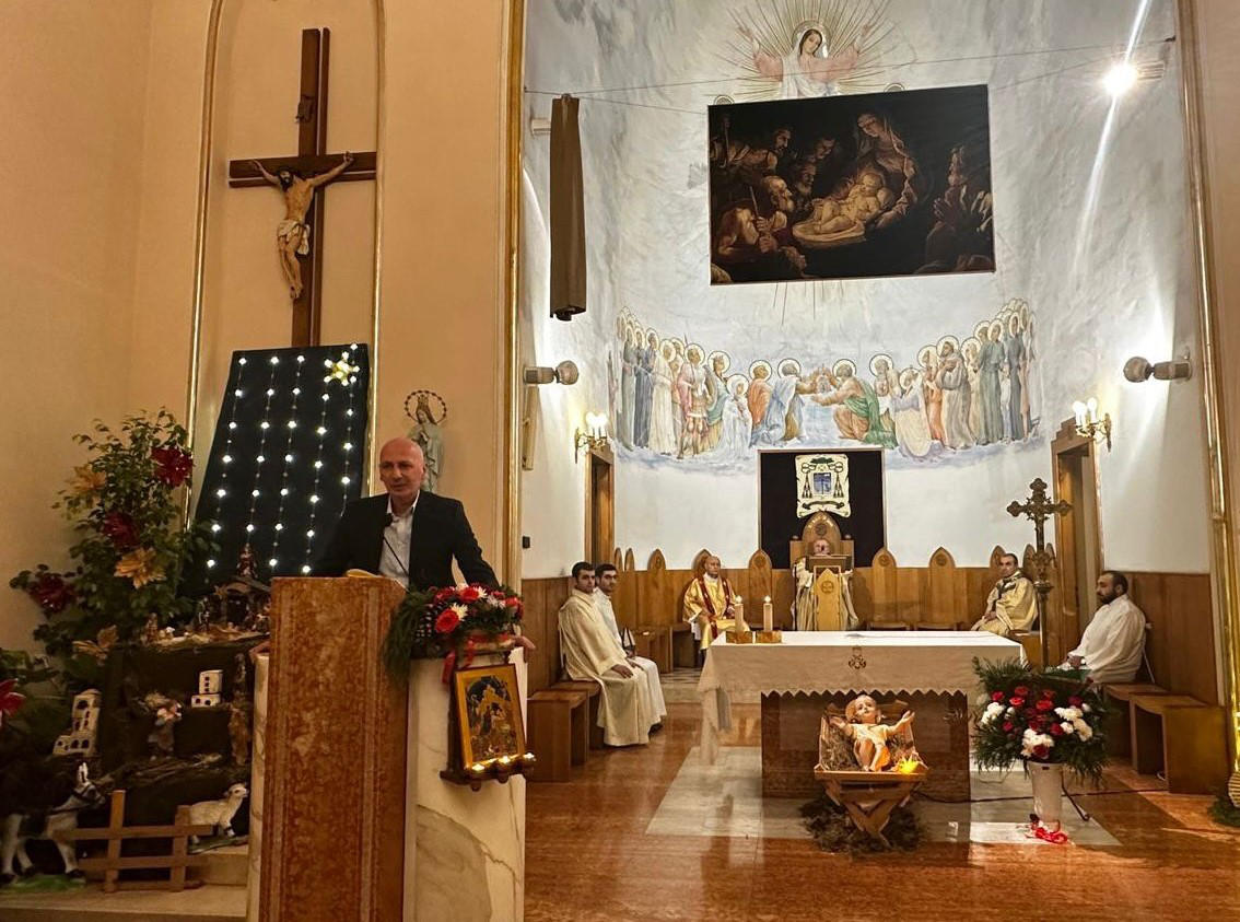 კათოლიკური ეკლესია მაცხოვრის დაბადებას ზეიმობს